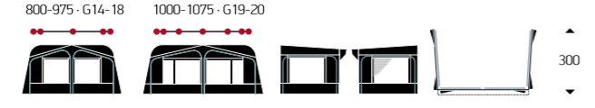 Technical illustration of Ventura Pacific D300